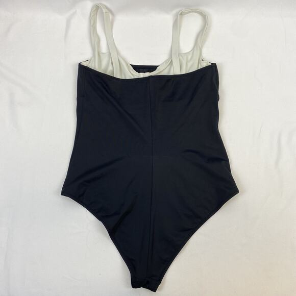Reformation Black and White One Piece Swimsuit - Picture 4 of 10